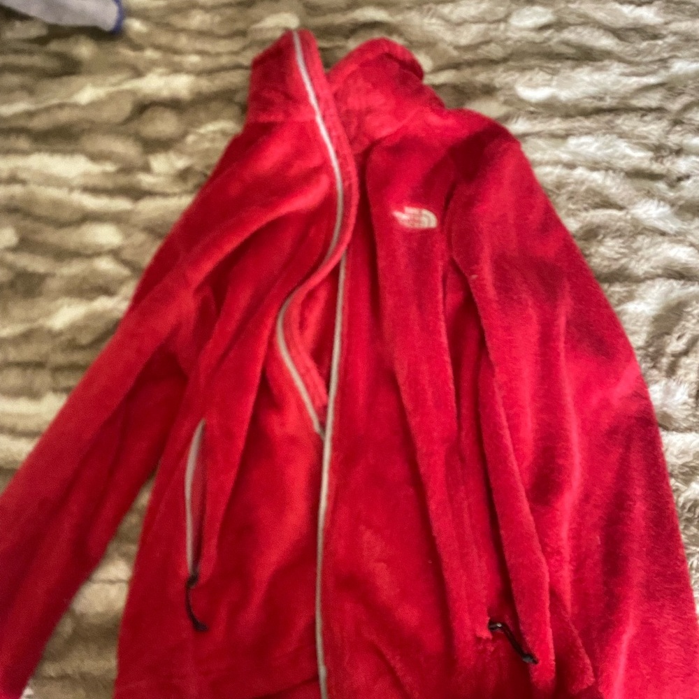 Red/Pink Northface jacket